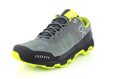 On Running Mens Cloudventure Grey/Sulphur Running Shoe - 13