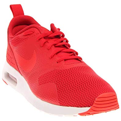 NIKE Mens Air Max Tavas Walking Lightweight Red Sports Running Sneakers - University Red/Light Crimson - 11