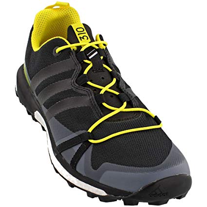 adidas outdoor Men's Terrex Agravic Dark Grey/Black/Bright Yellow 8.5 D US